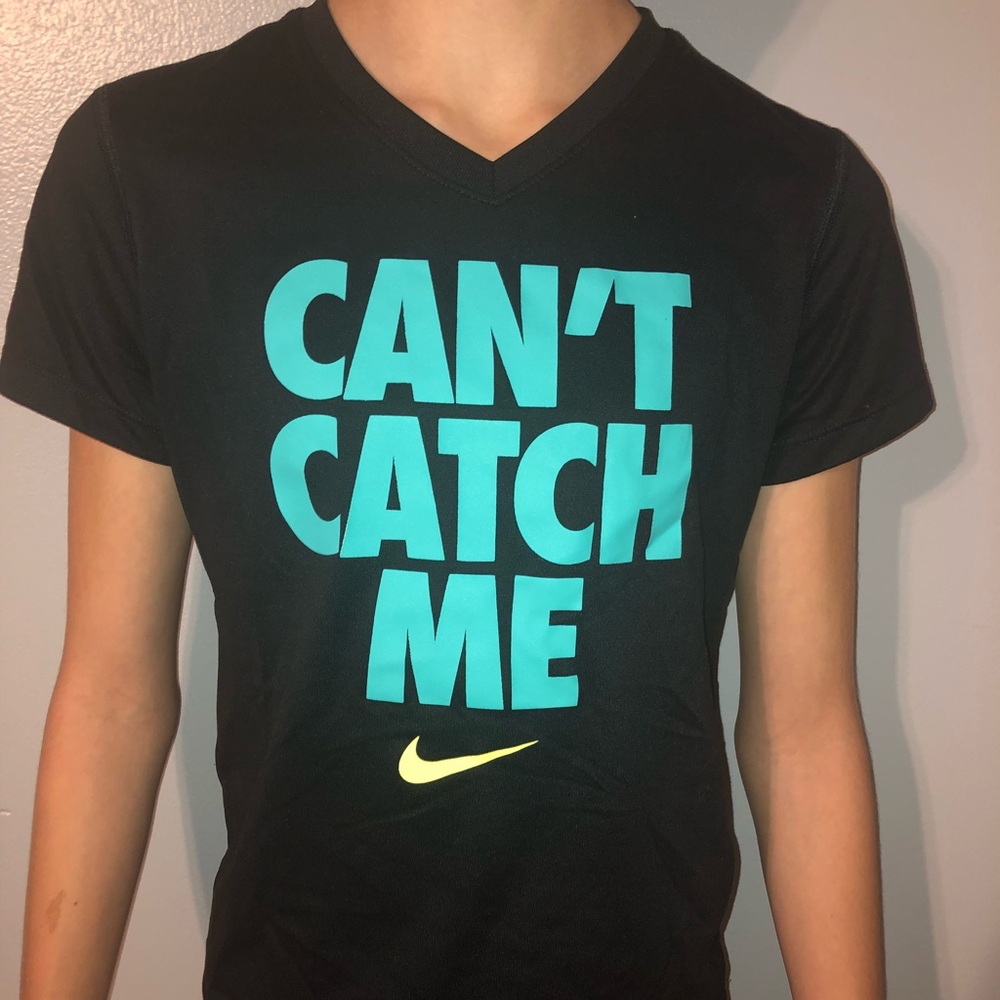 Nike kids black tee
